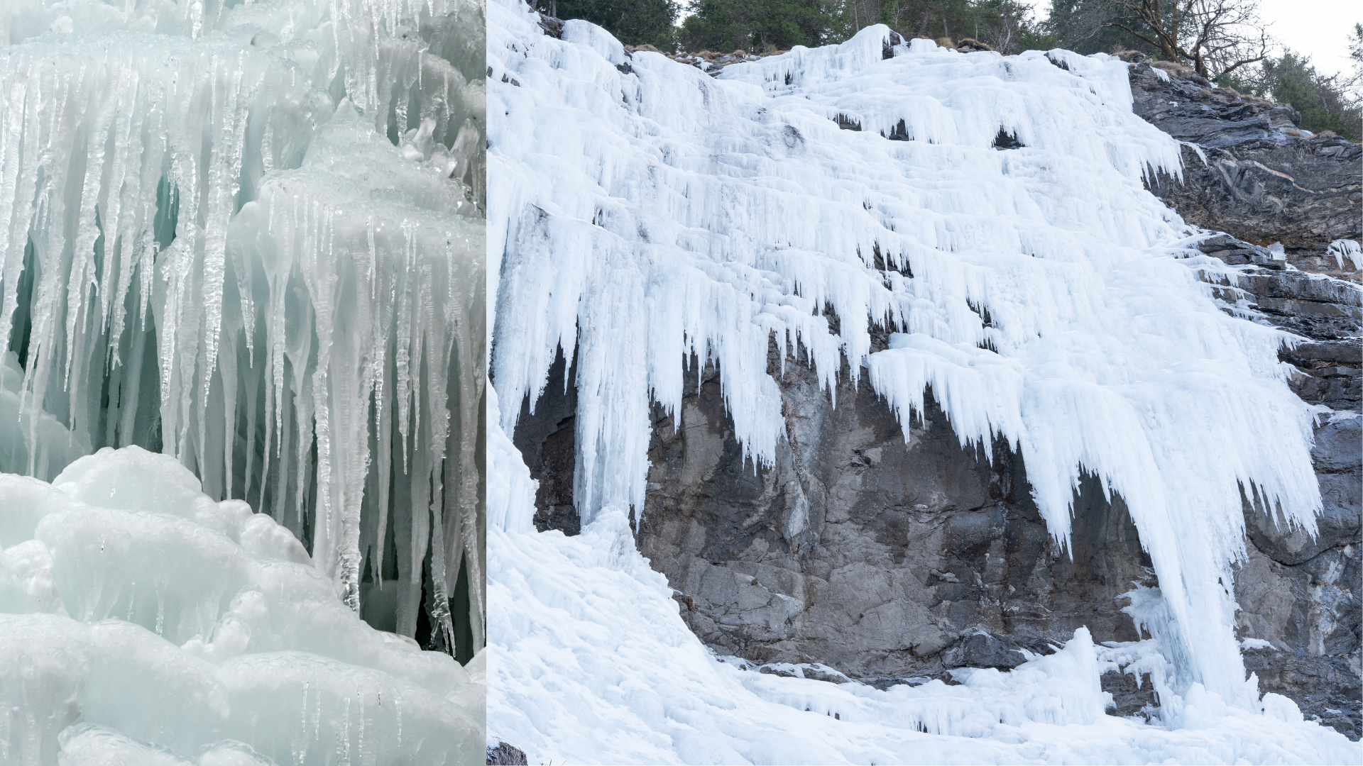 Cascade de glace