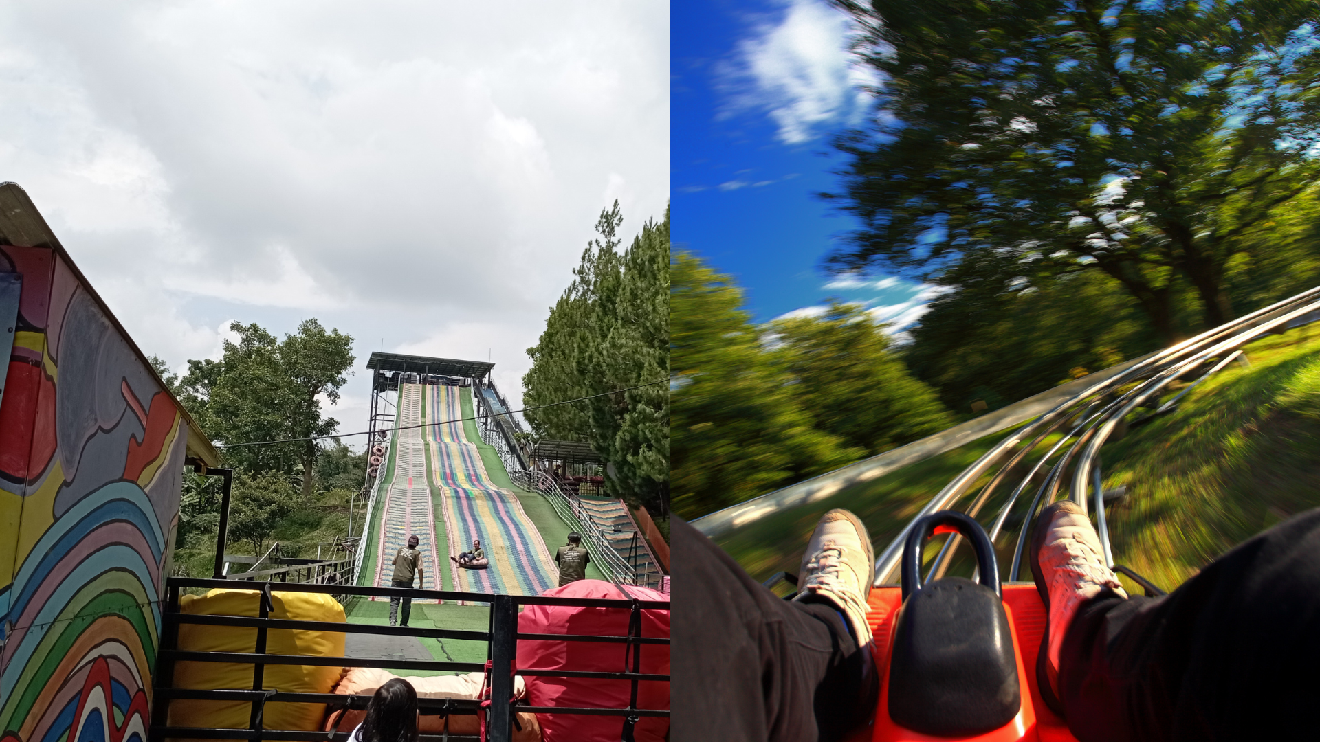 Toboggan d'été